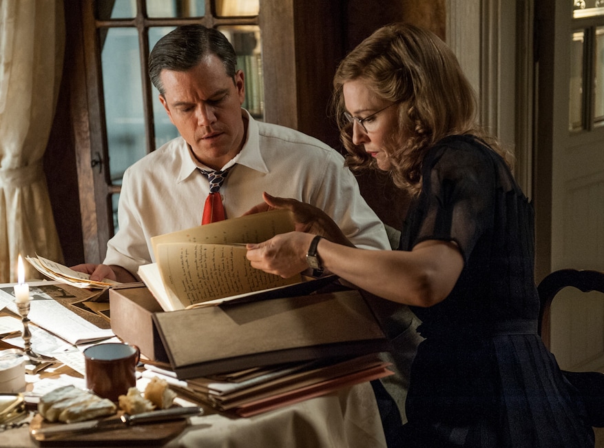 Matt Damon, Cate Blanchett, The Monuments Men